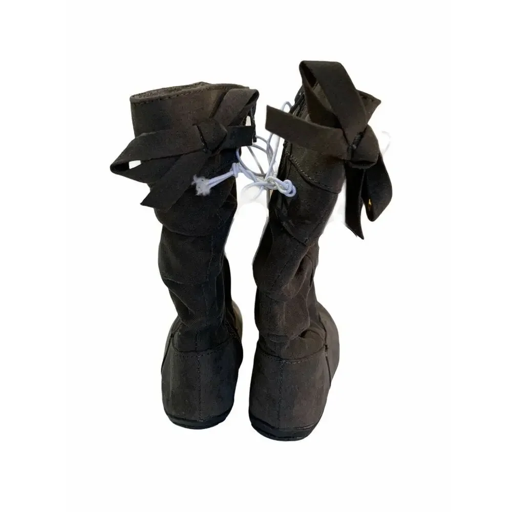 Harper‎ Canyon grey suade bow boots girls kids